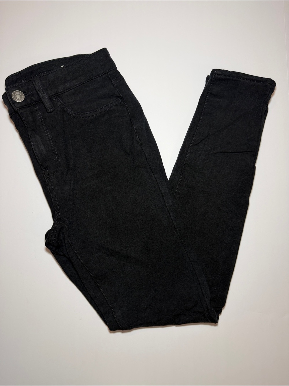 American Eagle Outfitters Black High-Rise Jeggings - 8 Long
